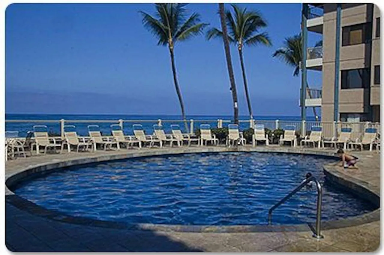 Semesterbostad New! Kona Reef Resort Oceanfront 2 Bdrm, 2 Bath D-11 Right On The Ocean! Casago Kona Kailua-Kona USA